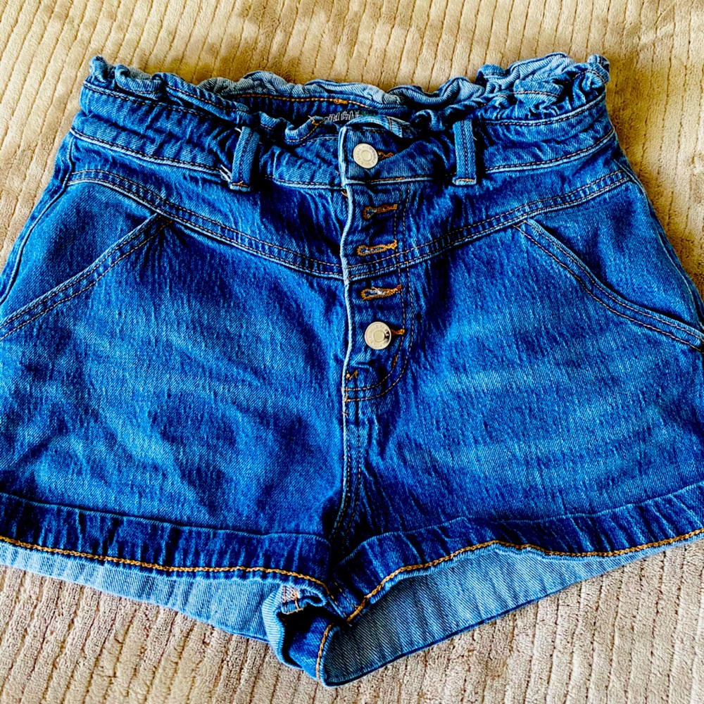 Target - Wild Fable high waist denim shorts